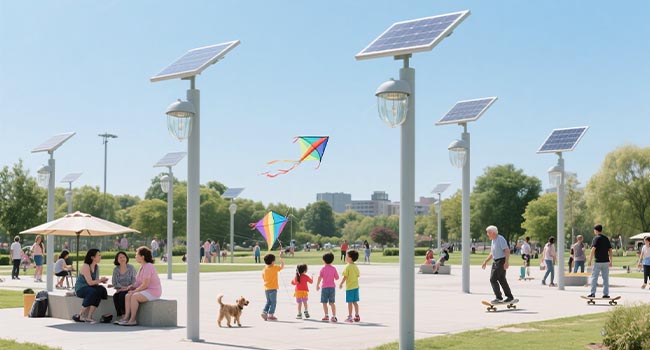 300w solar street lights